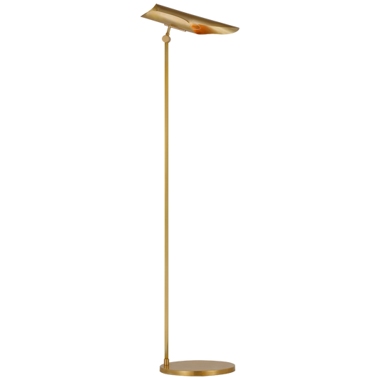 Flore Brass Floor Lamp