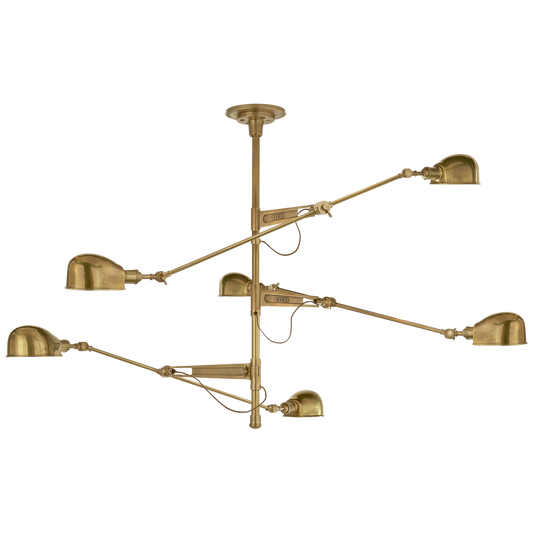 RL '67 Triple Arm Chandelier