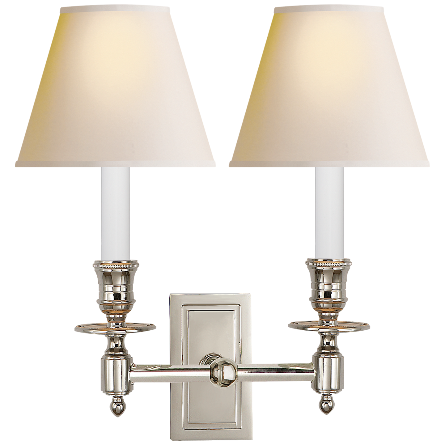 French Double Library Sconce