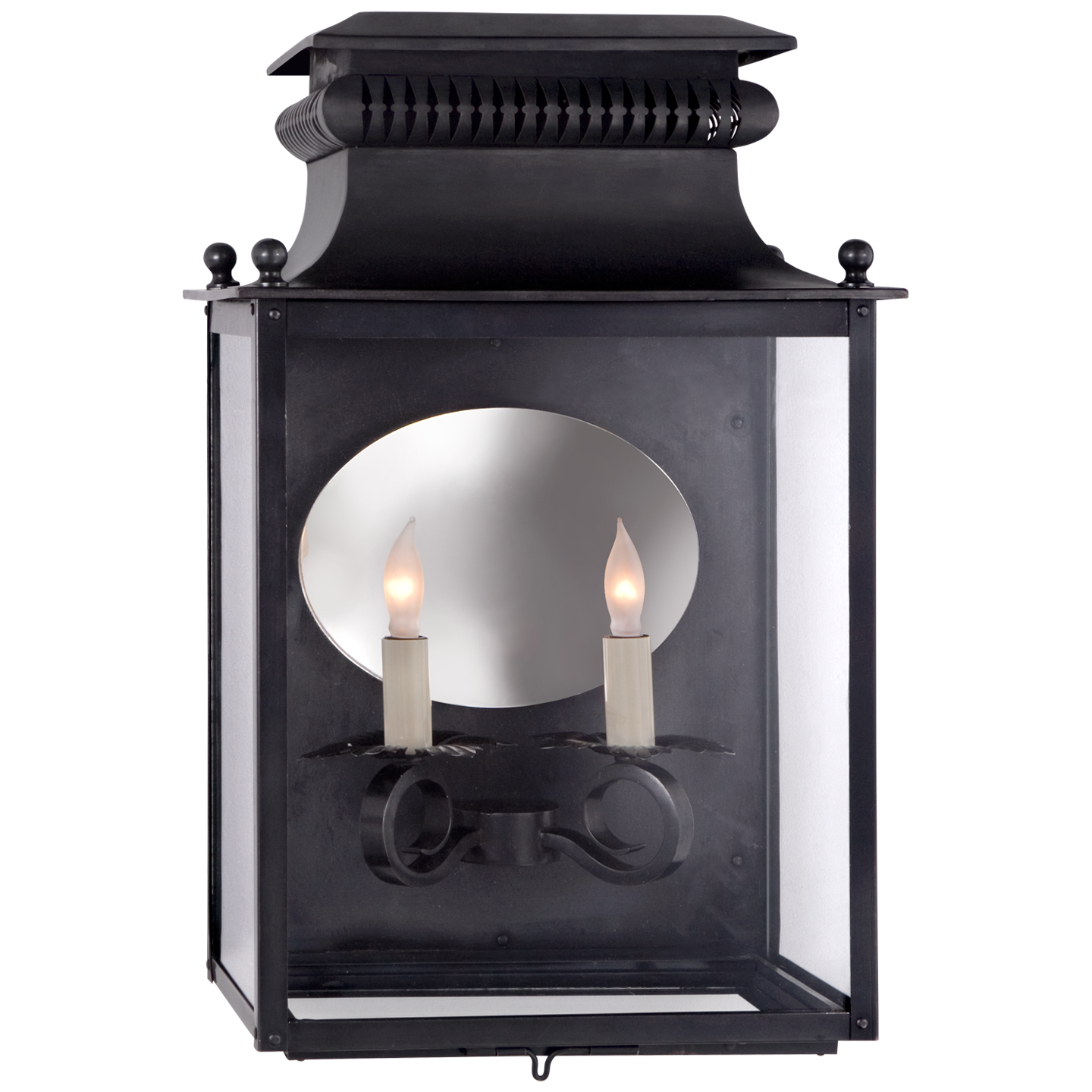 Honore Medium 3/4 Sconce in Blackened Copper