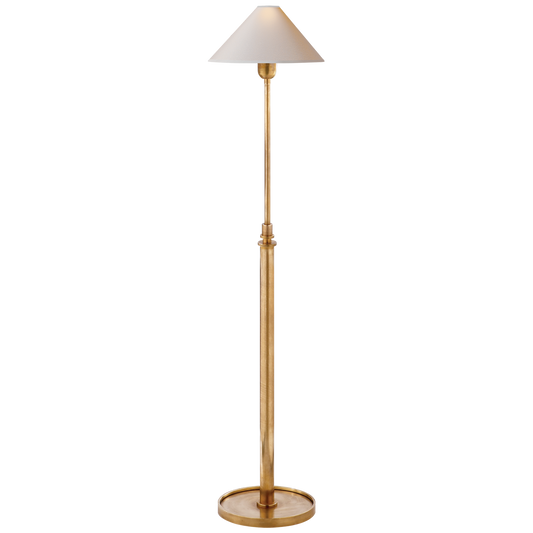 Hargett Floor Lamp in Brass