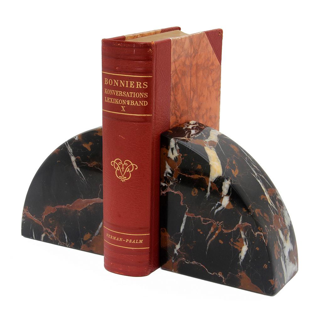 Marble Bookends