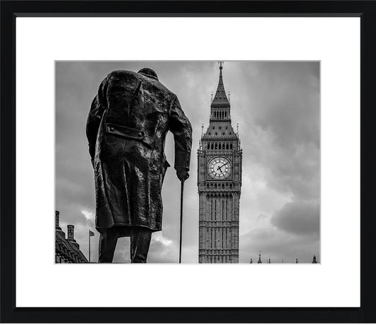 Churchill & Big Ben Print