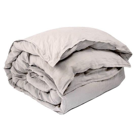 Washed Linen Bedding in Lune