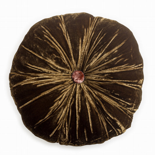 Circular Pleated Silk Velvet in Osaka