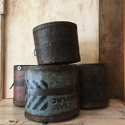 Vintage Industrial Pot