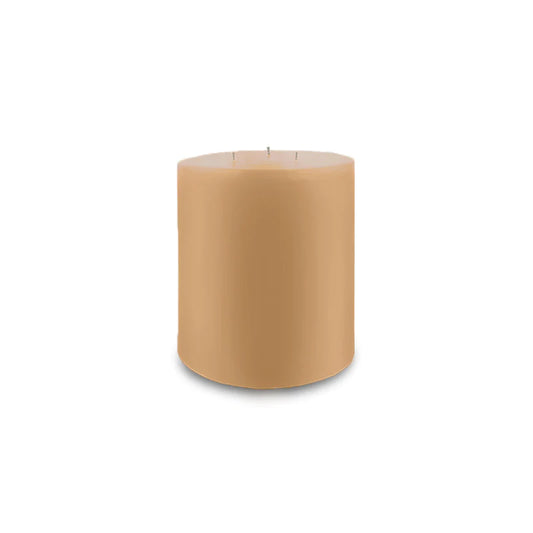 Cafe Au Lait 3 Wick Pillar Candle