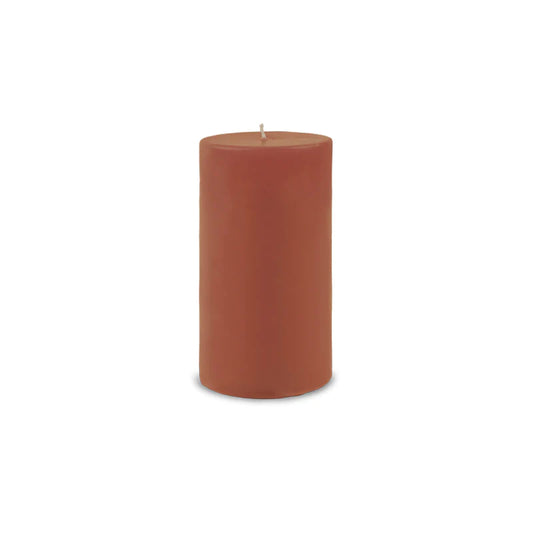 Terra Cotta 3x6 Pillar Candle